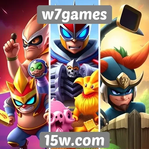 Comparativo entre jogos populares disponíveis no w7games
